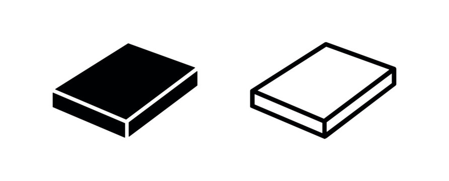 Isometric Slab and Construction Material Icon