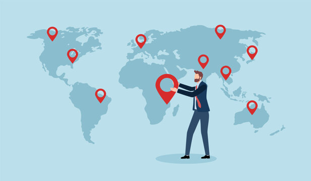 Expanding the business or opening branches globally, franchising in new locations to cover every continent