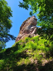 Obraz premium romantic landscape of northern vosges alsace france