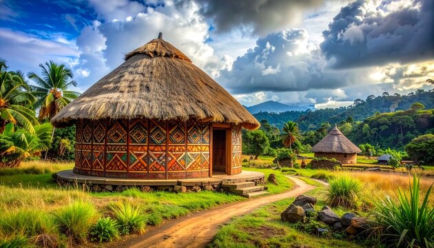 house in the mountains