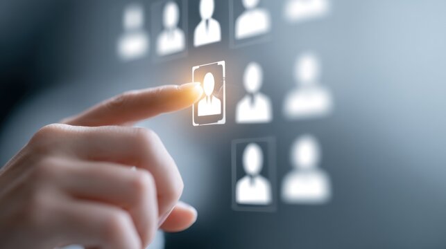 Selecting a profile interface concept