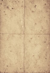 Fototapeta premium Crumpled vintage paper texture with natural wrinkles and aged surface for retro background design