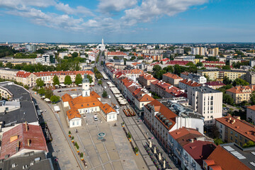 Obraz premium Town Hall in Białystok, Poland