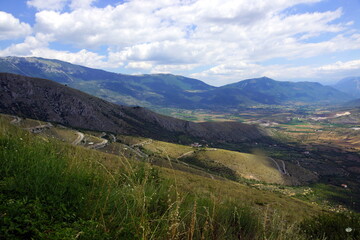 Fototapeta premium ombre sulle colline