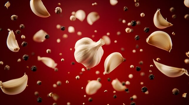 garlic in the air