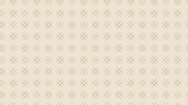 Beige japanese igeta well curb lattice pattern scrolling, traditional seamless loop background
