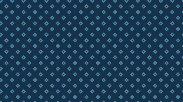 Blue japanese kanoko shibori dots pattern scrolling, traditional seamless loop background