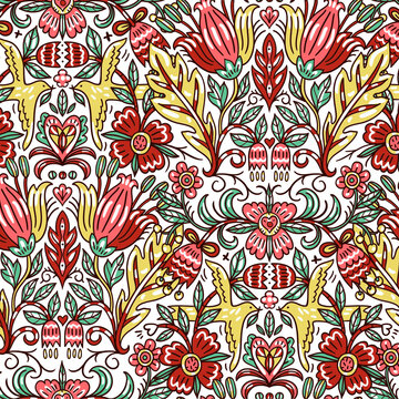 batik flora and fauna