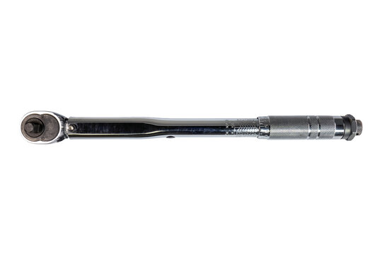 Precision torque wrench tool with adjustable scale for mechanical fastening