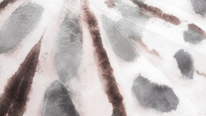 Sport Triangles. White Water Colour Logo. Tie Dye © Olga