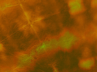 Aged Concrete Grunge Pattern. Gold Grunge Oil. © Olga