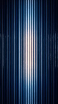 Abstract blue glass texture background with vertical lines ribbed geometric pattern modern architectural design element dark blue shades gradient lighting effect elegant corporate backdrop