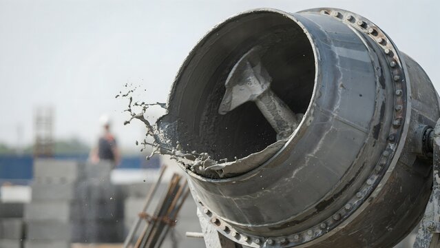 Turboprop engine testing on aircraft during manufacturing process at aerospace facility