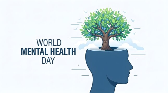 World mental health day nurturing inner growth and wellbeing for a healthier global community