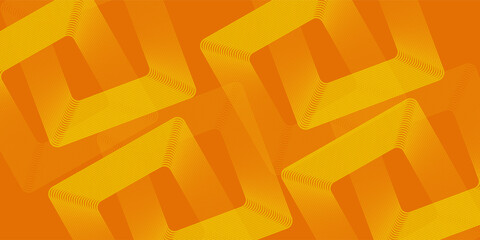Orange abstract background. Minimal pattern. Vibrant gradient geometric lines. Modern design. Suit for banner, cover, business, flyer, poster, website, brochure, corporate © novi