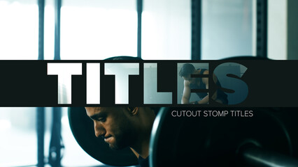 Cutout Stomp Titles