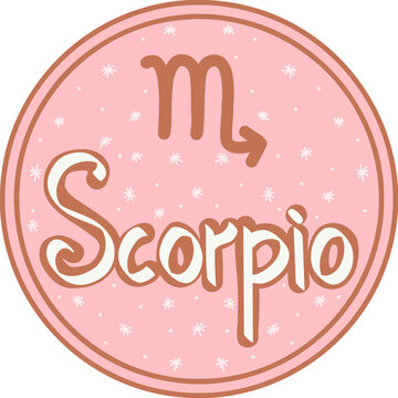 Scorpio Zodiac Sign Illustration
