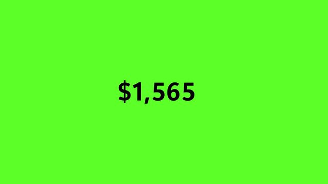 Number counter from 0 to 10K IN 4K animaion with alpha channel  Counting Numbers from 0 to 10,000  Number counting from 0 to 10k animation  on transparent background 