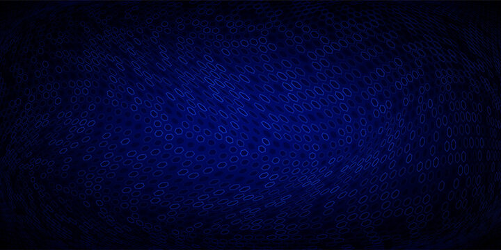 Dark Hexagon Abstract Technology or Science Background. Hi Tech Hexagon Grid. Vector Illustration.