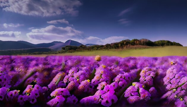 Lilac Matthiola Flowers