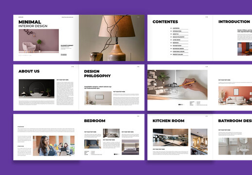 Minimal Interior Design Template