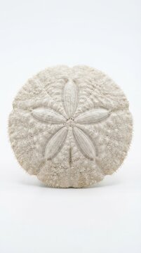 Dried sea biscuit urchin skeleton
