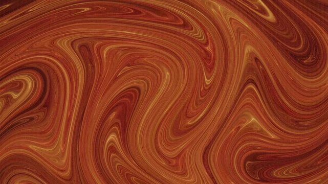 Citrine Brown Electric Neon Fluid 4K 60 FPS Motion Background
