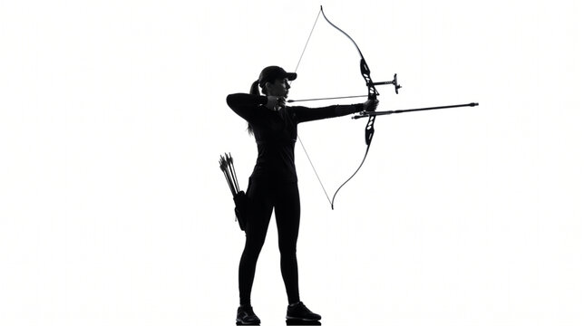 A smartphone screenshot showing a contributor website interface with an archer silhouette image.