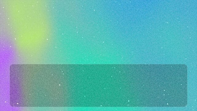 Abstract colorful gradient background with a central rectangular copy space area.