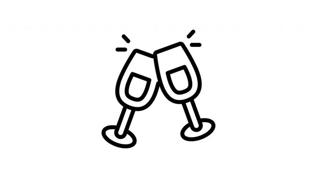 cheers animation icon