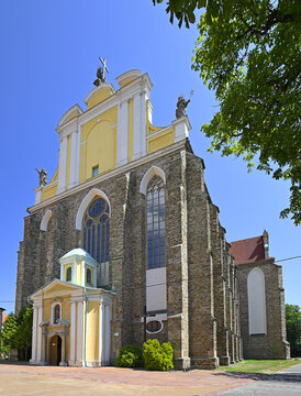 Kamenz Ząbkowice (Kamieniec Ząbkowicki) - Gothic church of the Assumption of the Virgin Mary and St. James the Elder, Poland