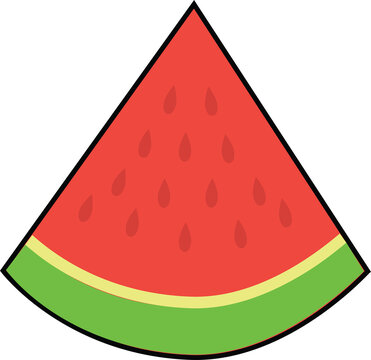 watermelon vector illustration