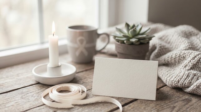 Cozy Still Life Scene for World Lungs Day Celebration