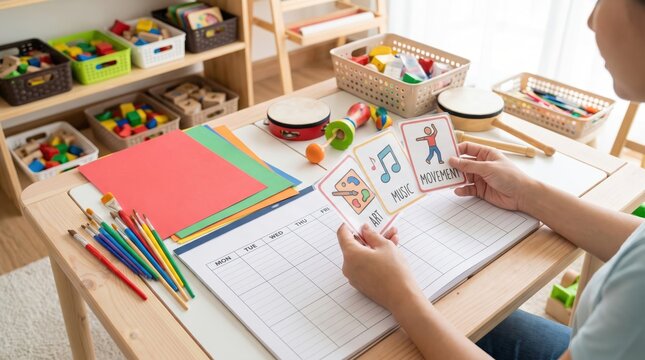 Summer Childcare Teacher Planning Activities Schedules for Kids