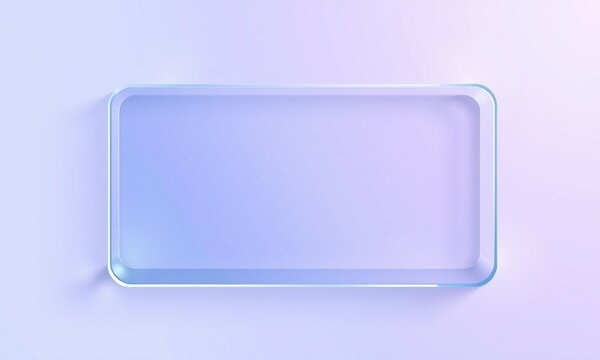 Glass Rectangle Gradient Background