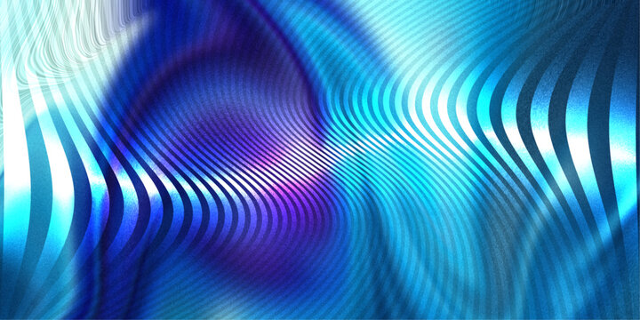 Dynamic blue liquid background with repeating wavy lines in motion flow