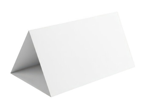Simple geometric 3d paper pyramid shape