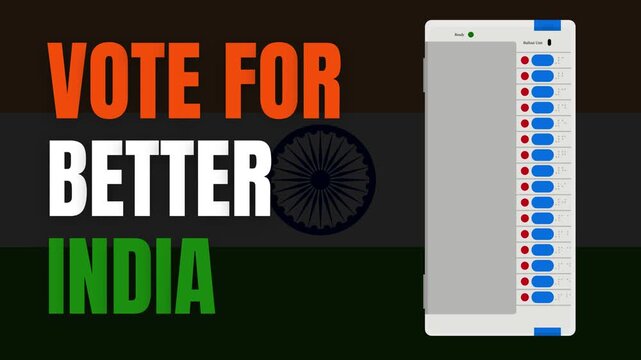 Electronic Voting Machine (EVM) Animated Video | Vote for Better India