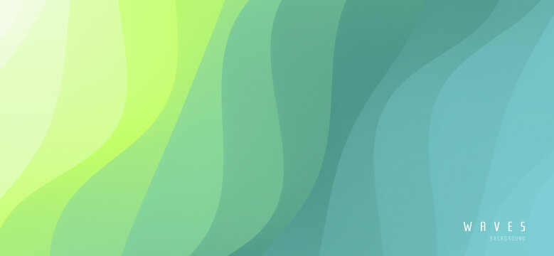 Abstract wavy background. Vector illustration for brochure, poster, presentation, cover, screen, flyer or banner.