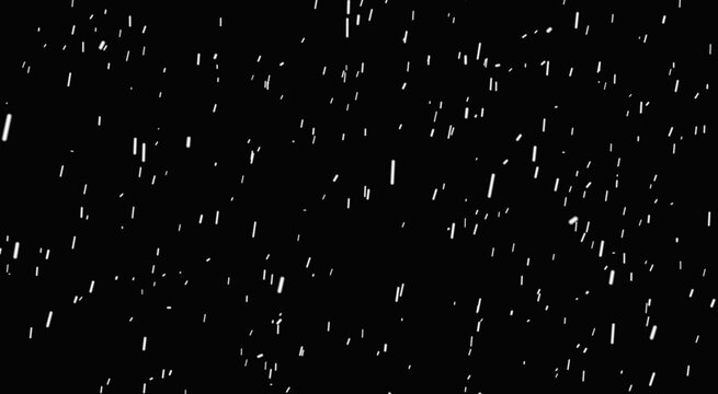 Snow falling  background seamless pattern. snowflakes overly Vector.