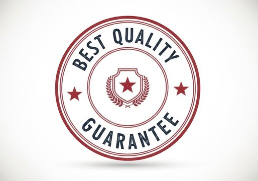 Best quality guarantee stamp isolated on white background