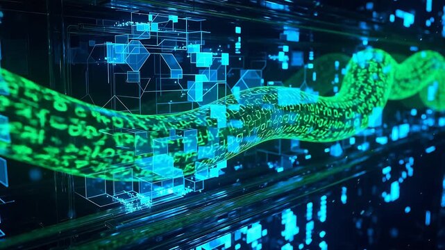 Code Worm Slithering Through Network Cable
