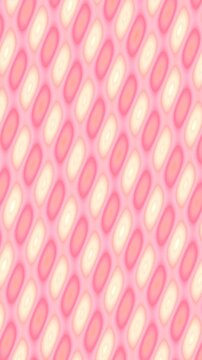 Abstract Pink Pattern with Oval Shapes and Soft Colors.