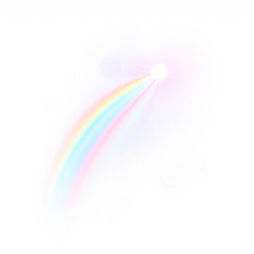 Iridescent Rainbow Abstract Art