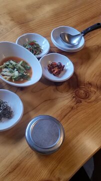 South Korean Food Braised Mackerel Godeungeo Jorim