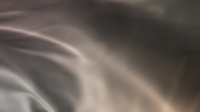Abstract Gray Smoke Flow Background Loop, Soft Swirling Fog Waves with Dark Atmospheric Motion, Seamless Cinematic Backdrop