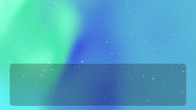 Abstract background with soft gradient colors and a dark rectangular text box overlay.