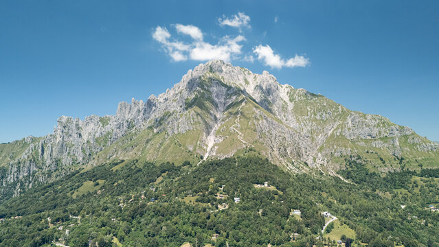 mountain landscape with blue sky
Grignetta