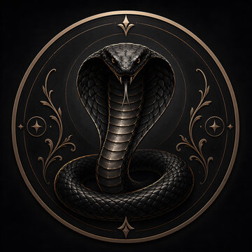 King cobra illustration