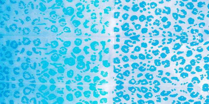 Pink Surface Patina. Asian Kid Zoo. Animal Print
